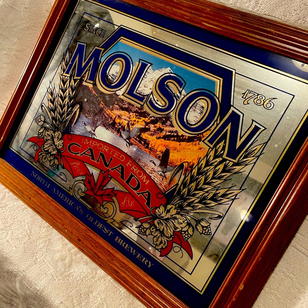 Molson Beer Mirror